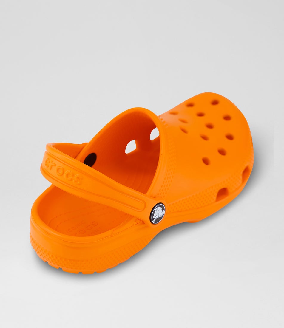 Classic Clog Junior Shocking Orange Eva Sandals