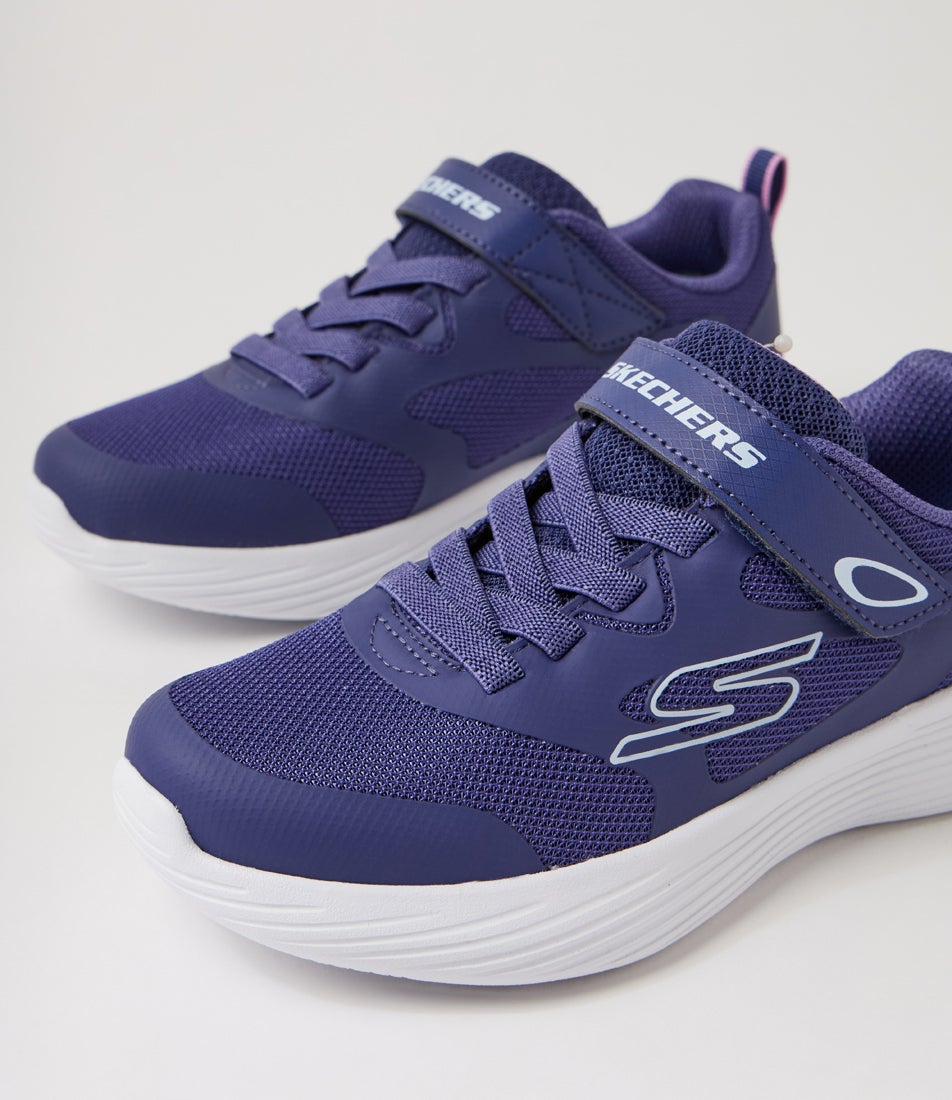 Go Run 400 V2 Fuel 200 Junior Navy Fabric Sneakers