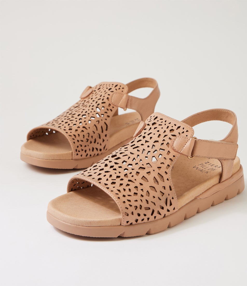 Ascotch Xw Cappuccino Leather Sandals