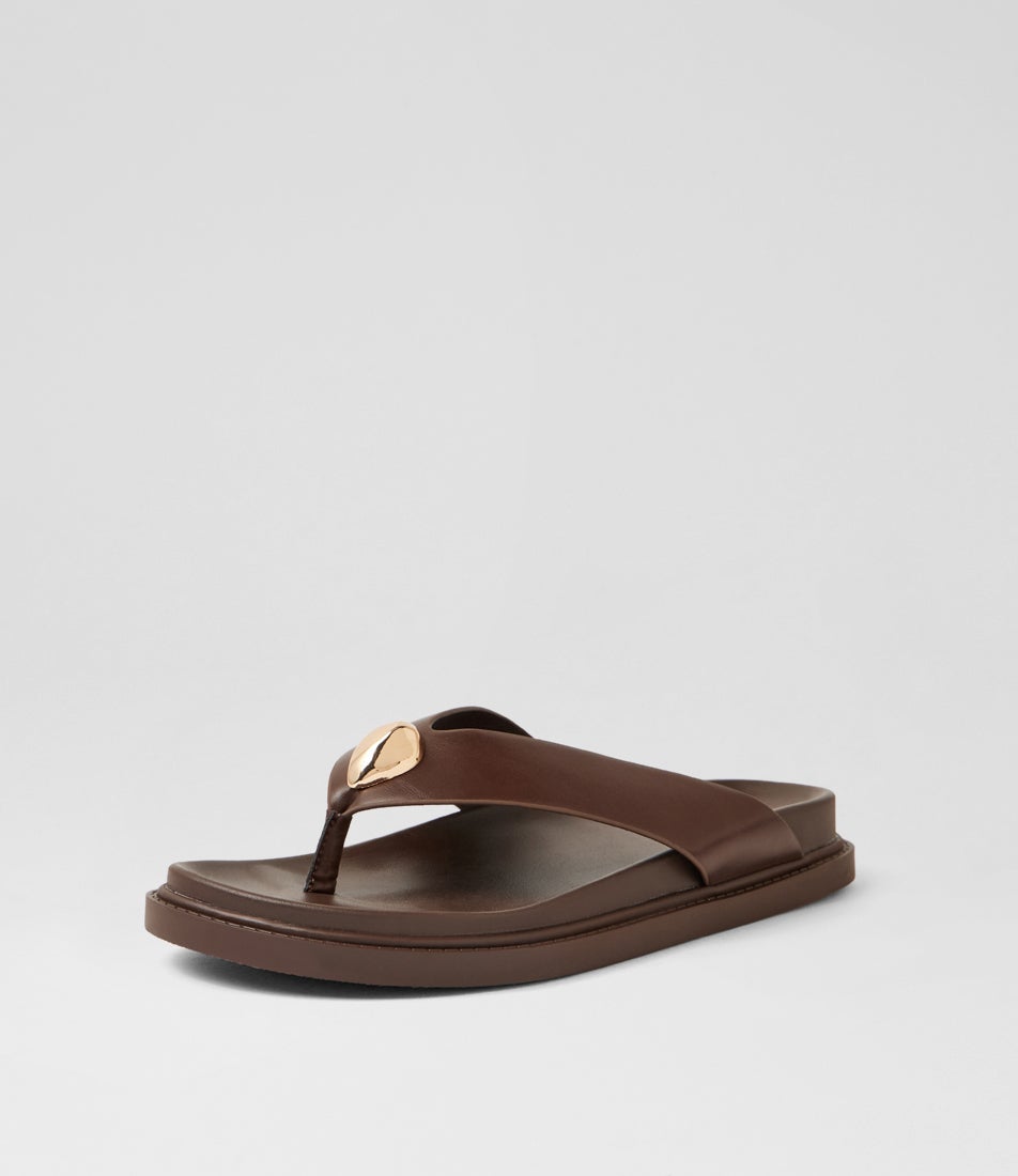 Bri Chocolate Brown Thongs