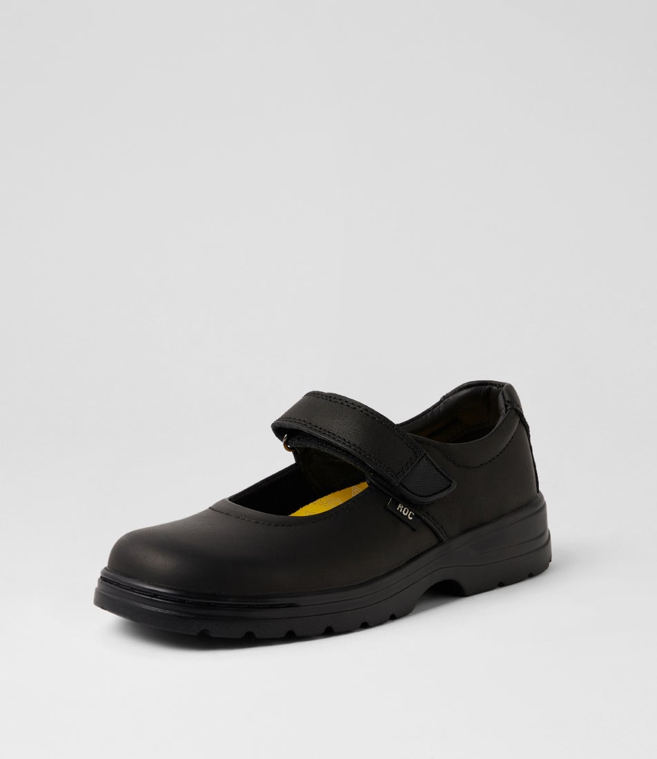 Kite 2 Junior Black Leather Mary Jane School Shoes Kite 2 Junior Black Leather Mary Jane School Shoes