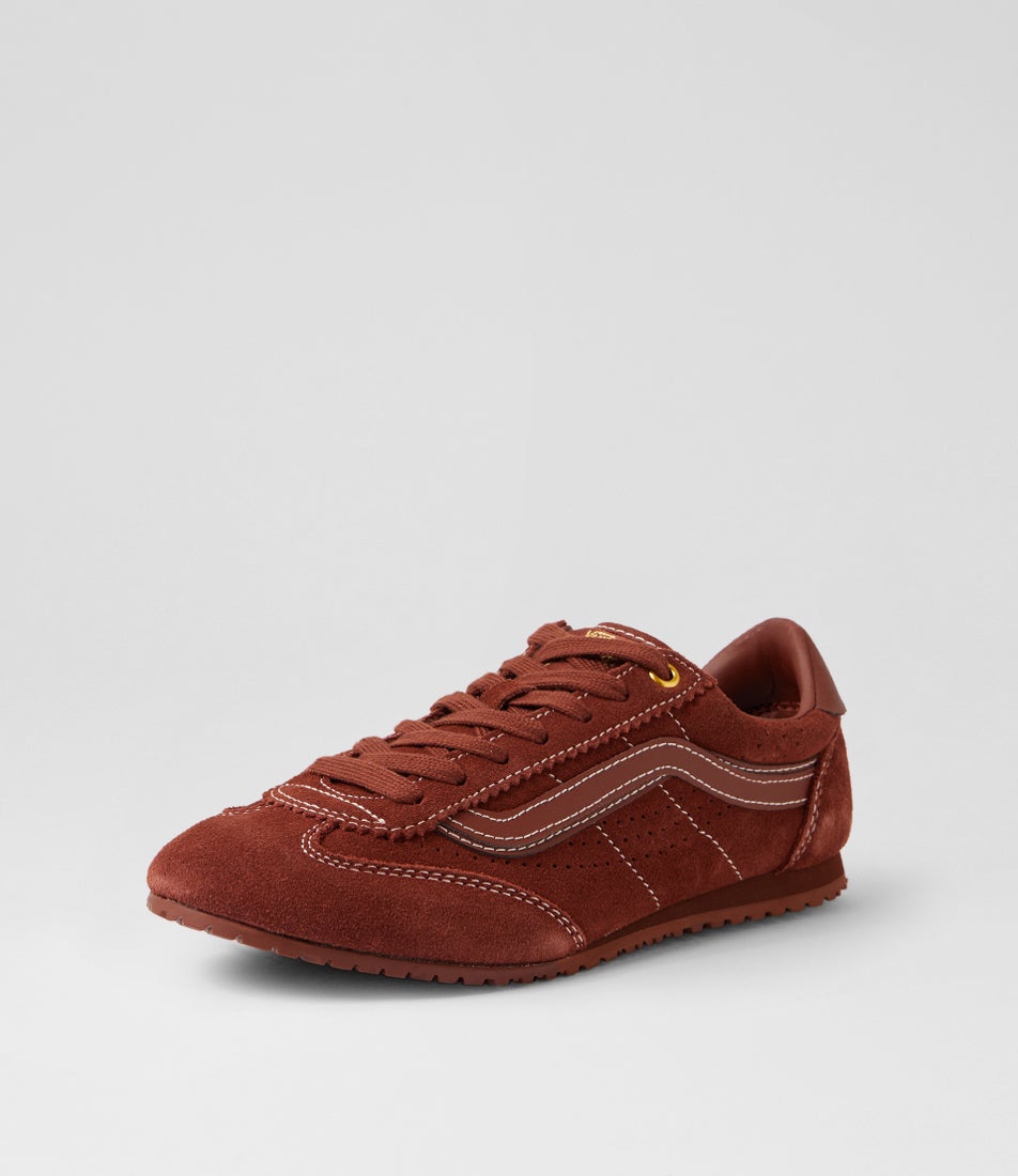 Super Lowpro W Brown Earth Suede Lace Ups