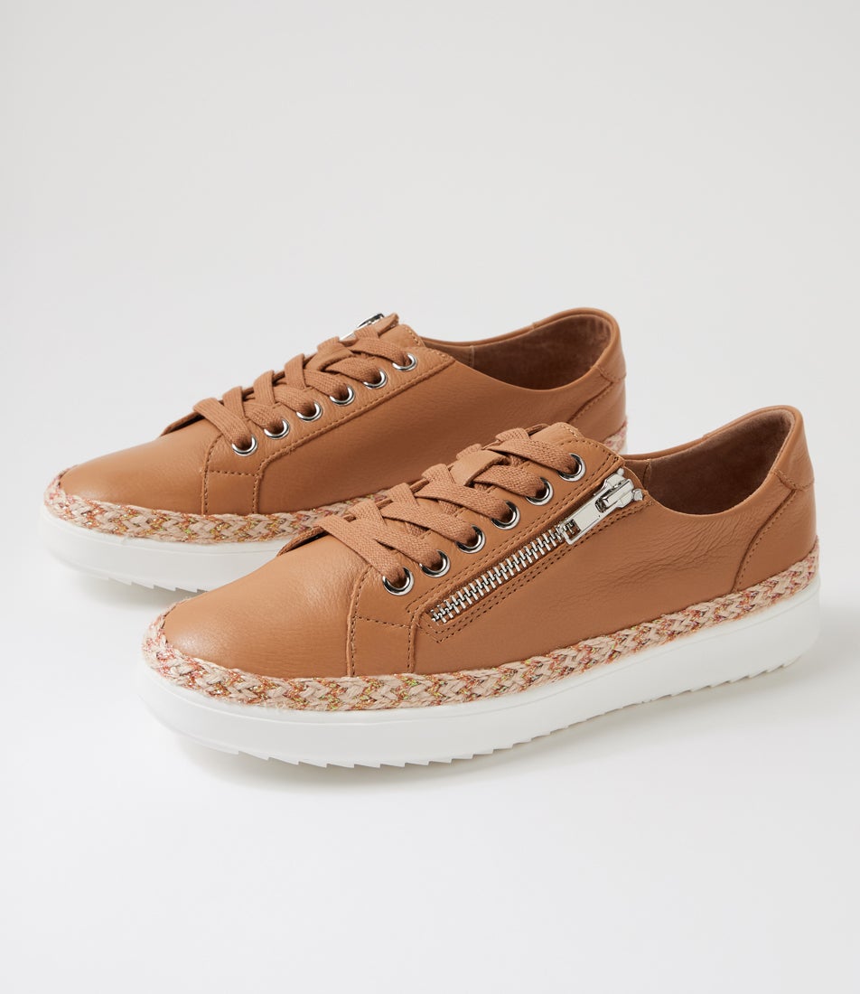 Zomo Light Tan Multi Sneakers