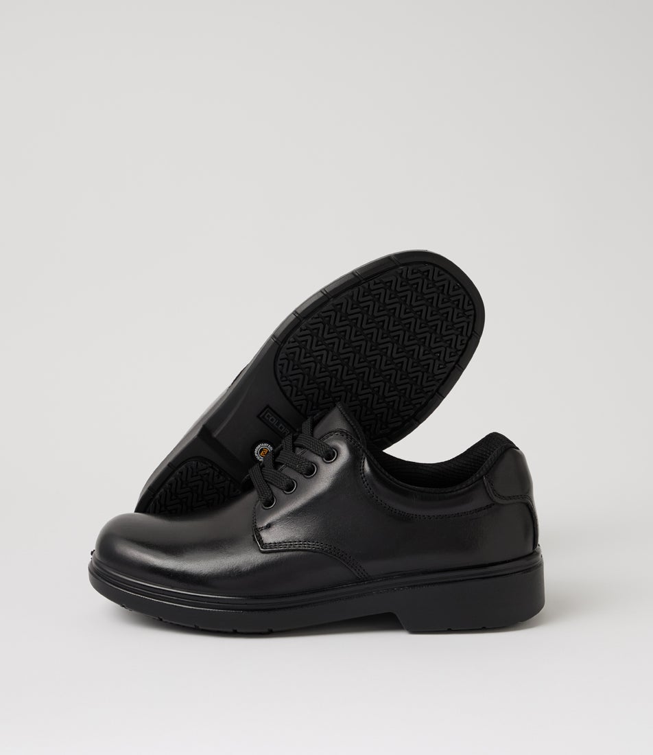 Roar Youth D Black Leather Lace Up Shoes