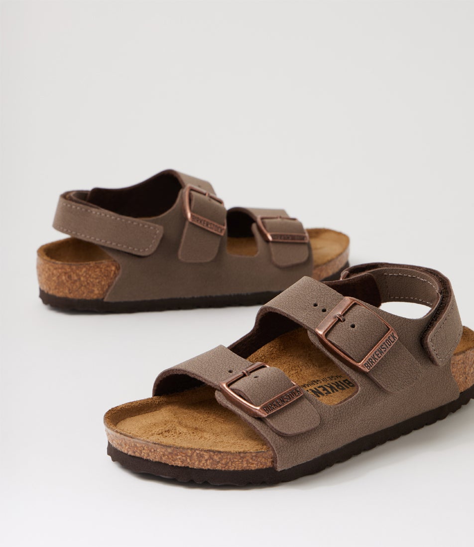 Milano Kids Junior Mocca Birkibuc Slides