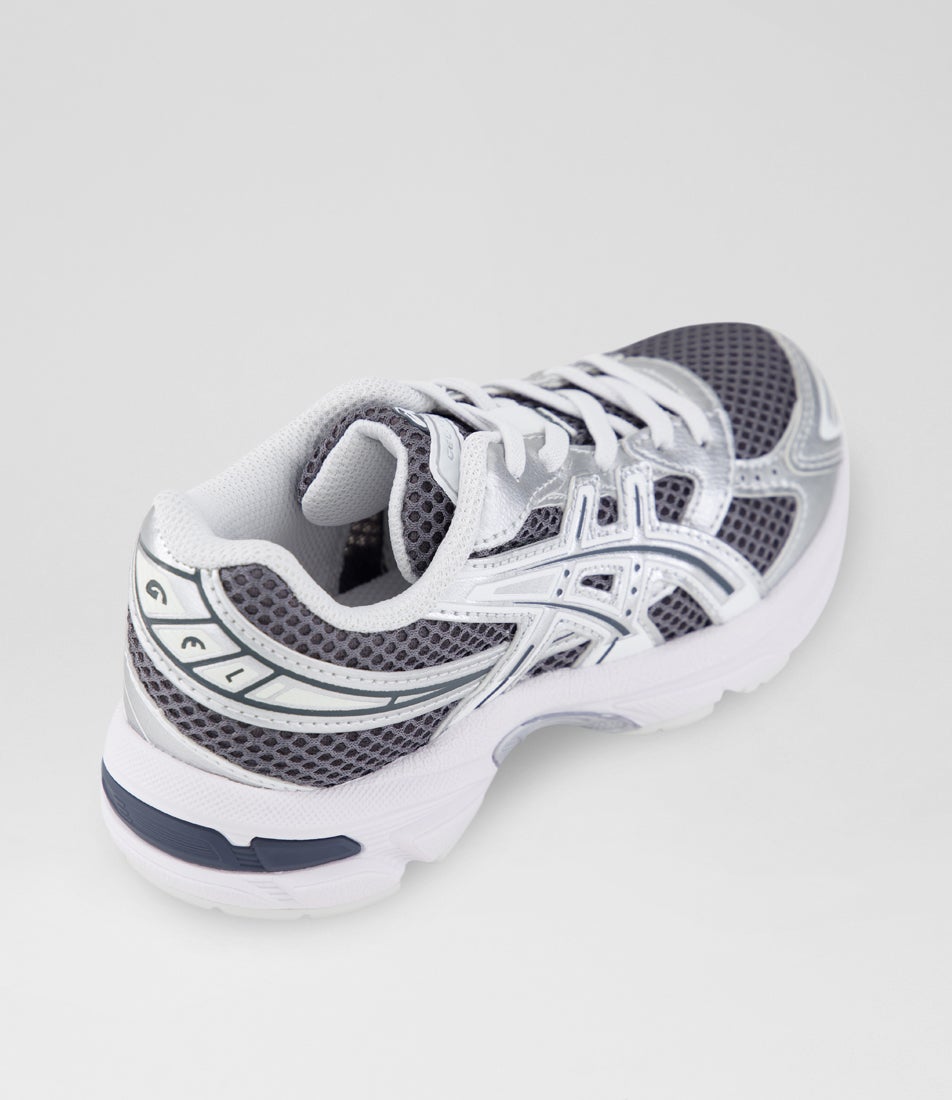 Gel 1130 Junior Carrier Grey Pure Silver Fabric Sneakers