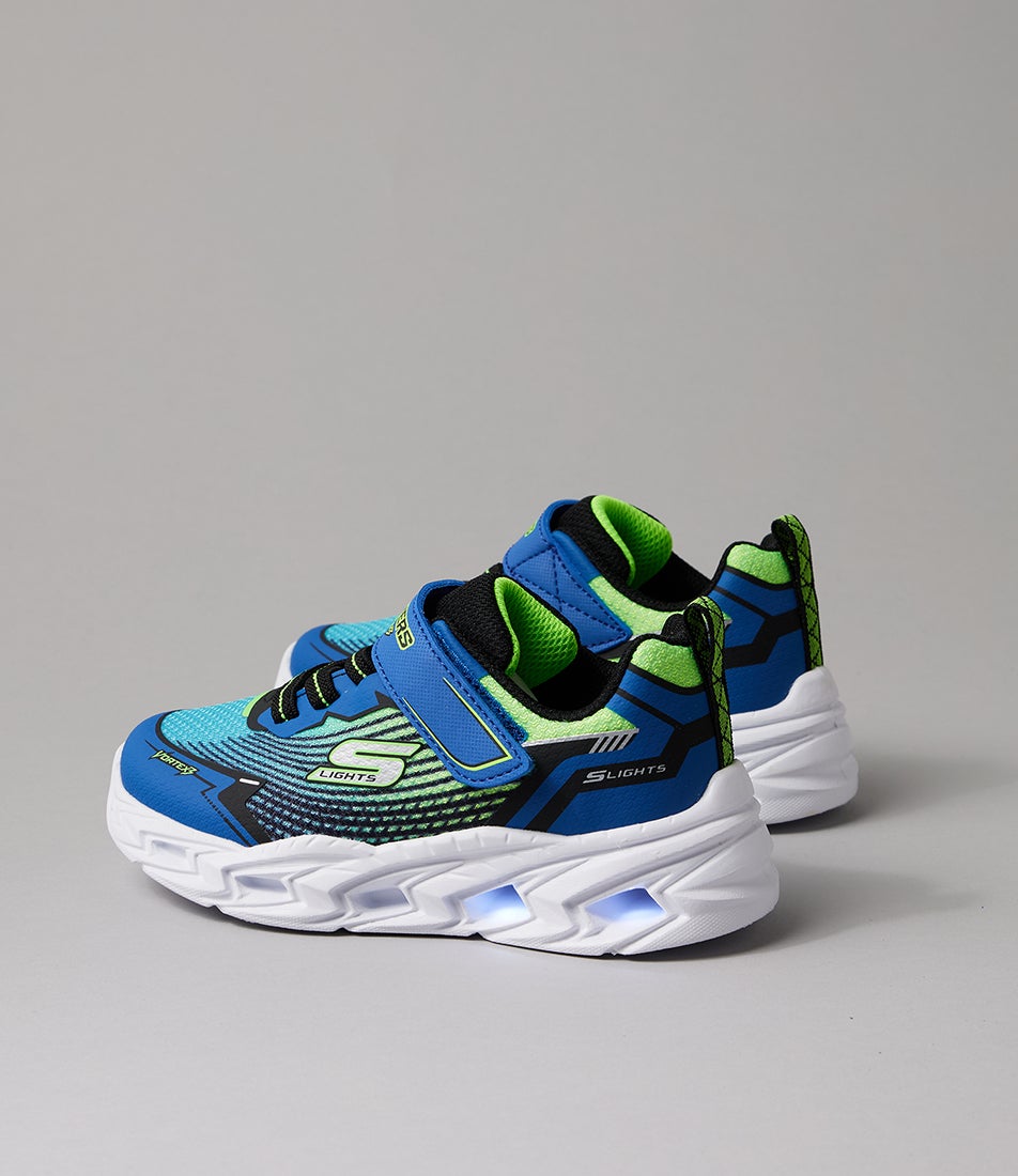 Vortex 3 Toddler Black Blue Lime Mesh Sneakers