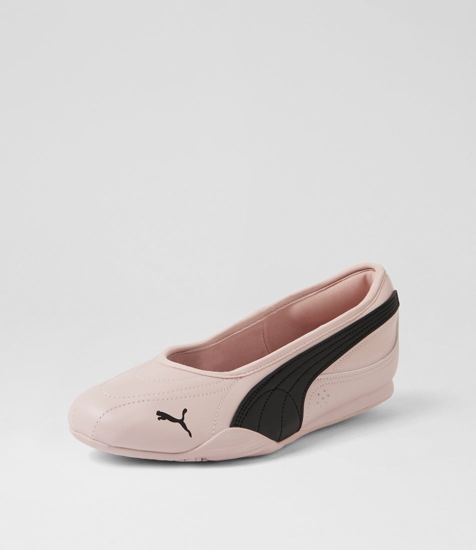 Catch Soliel Misty Pink Black Sneakers