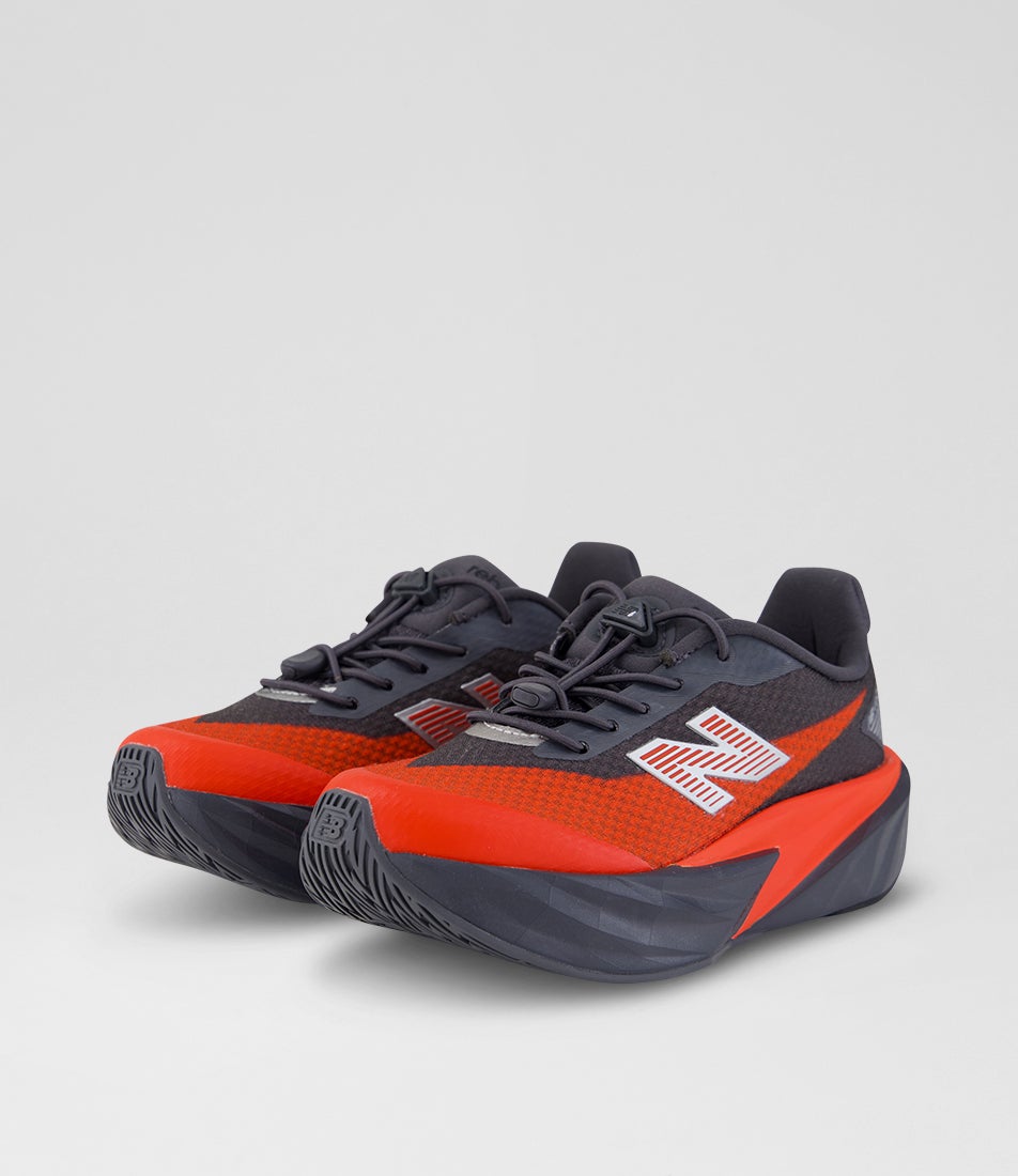 Rebel V5 Junior Neo Flame Magnet Mesh Lace Up Sneakers