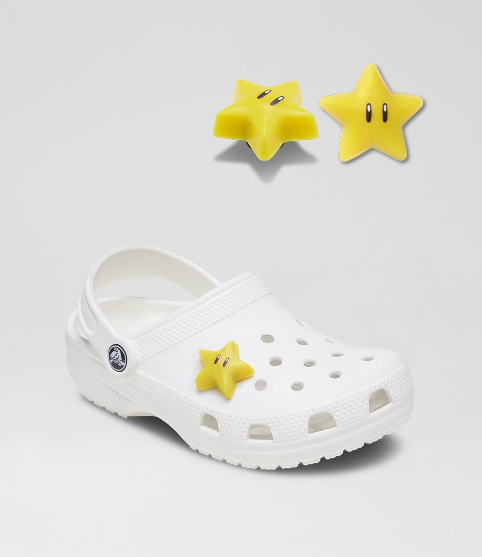 Super Mario Yellow Star Jibbitz