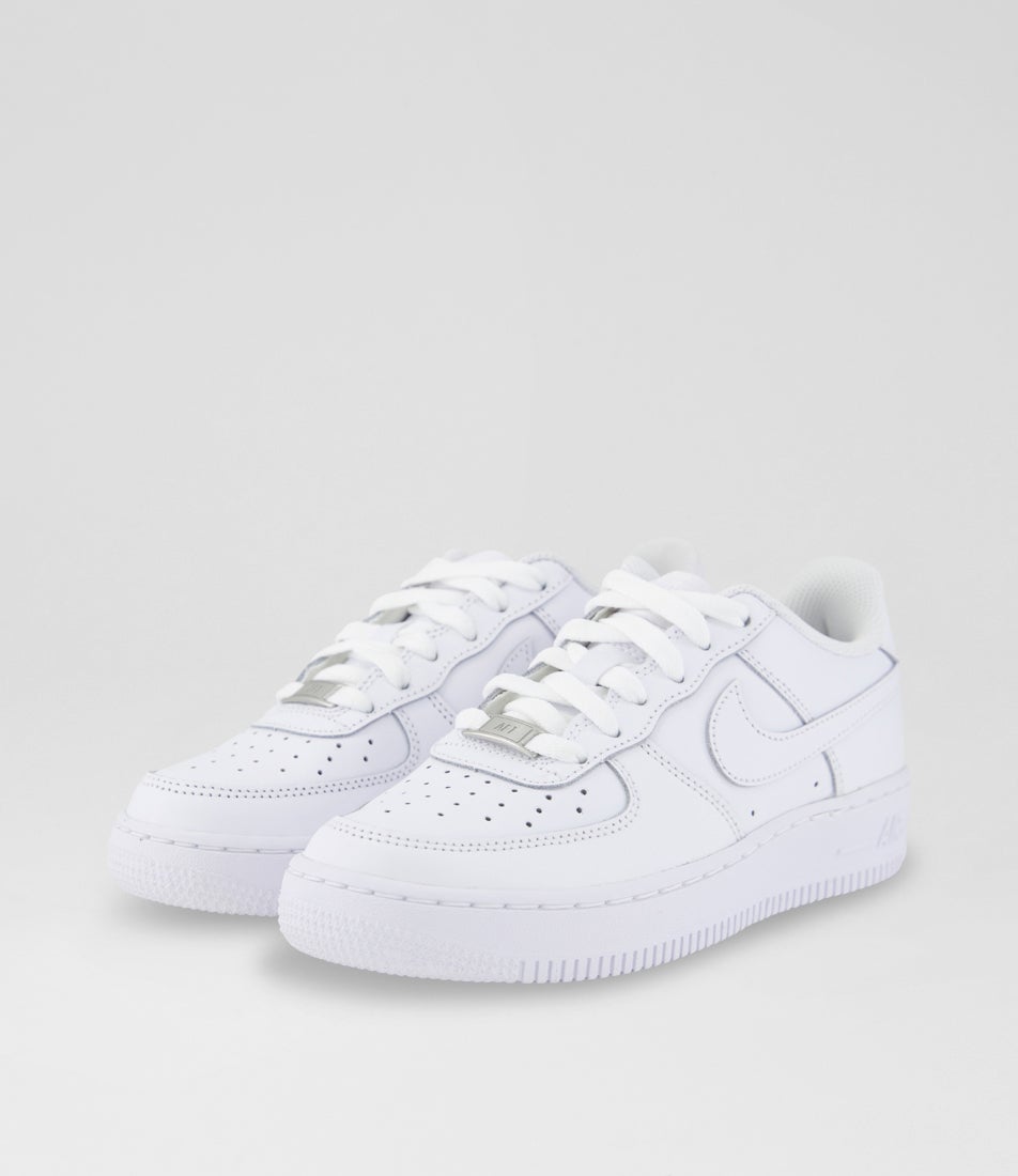 Air Force 1 Youth White Leather