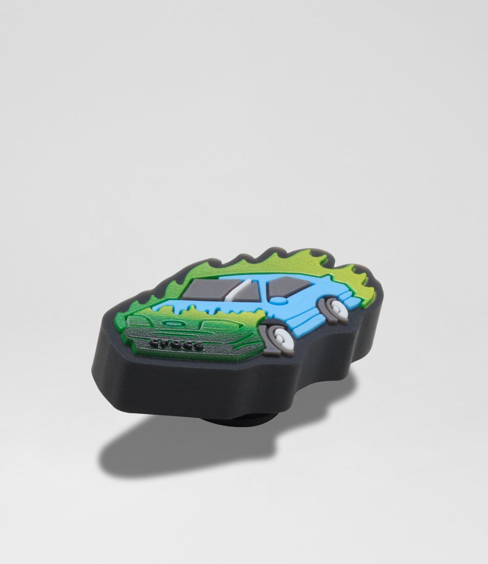 Lights Up Race Car Green Jibbitz