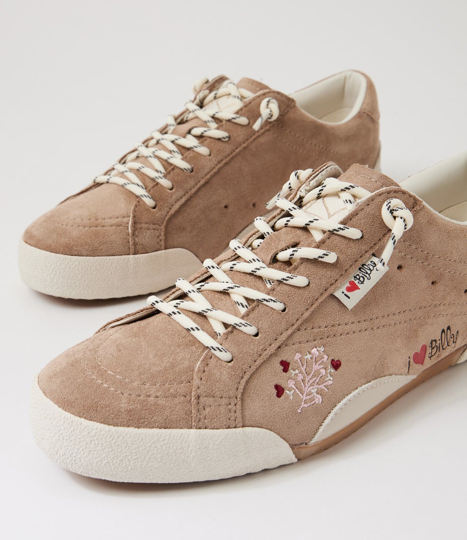 Dunner Mink Microsuede Sneakers