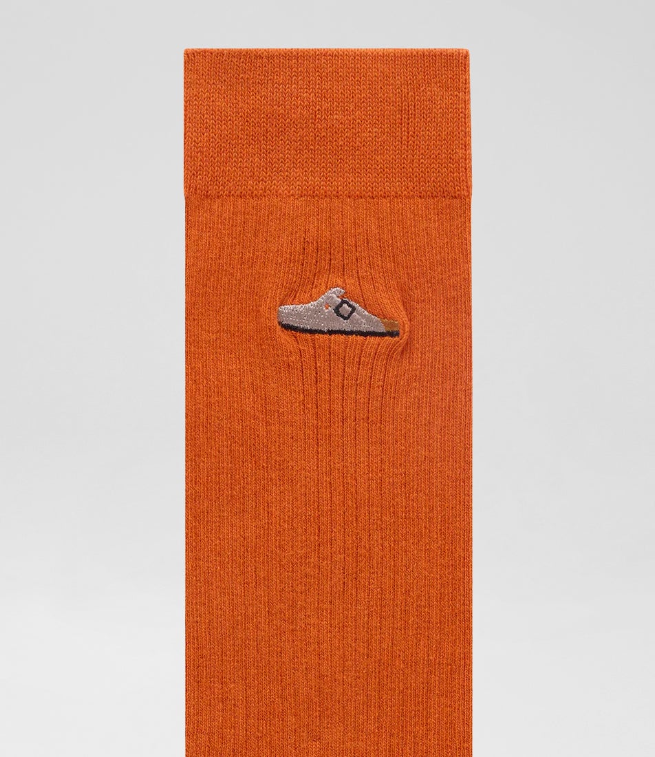 Kurkuma Ribbed Cotton Socks