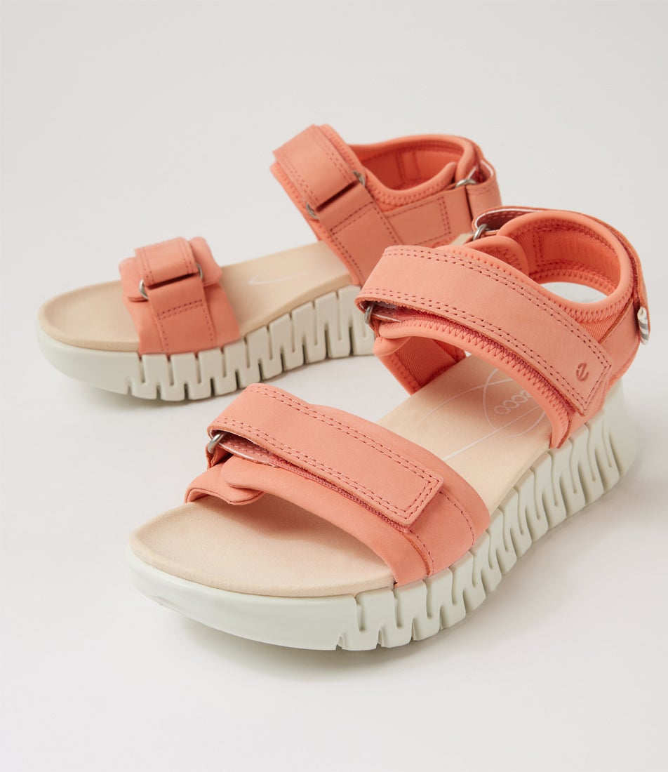 Gruuv Sol W Burnt Coral Nubuck Sandals