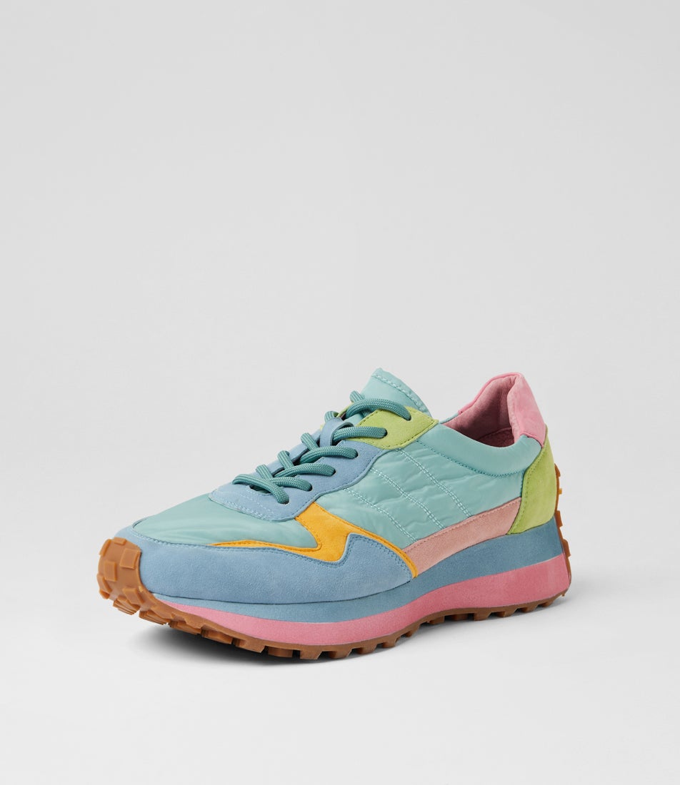 Sony Denim Leather Sneakers