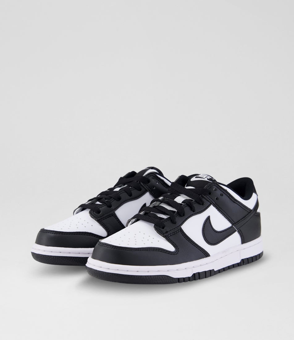 Dunk Low Youth White Black Sneakers