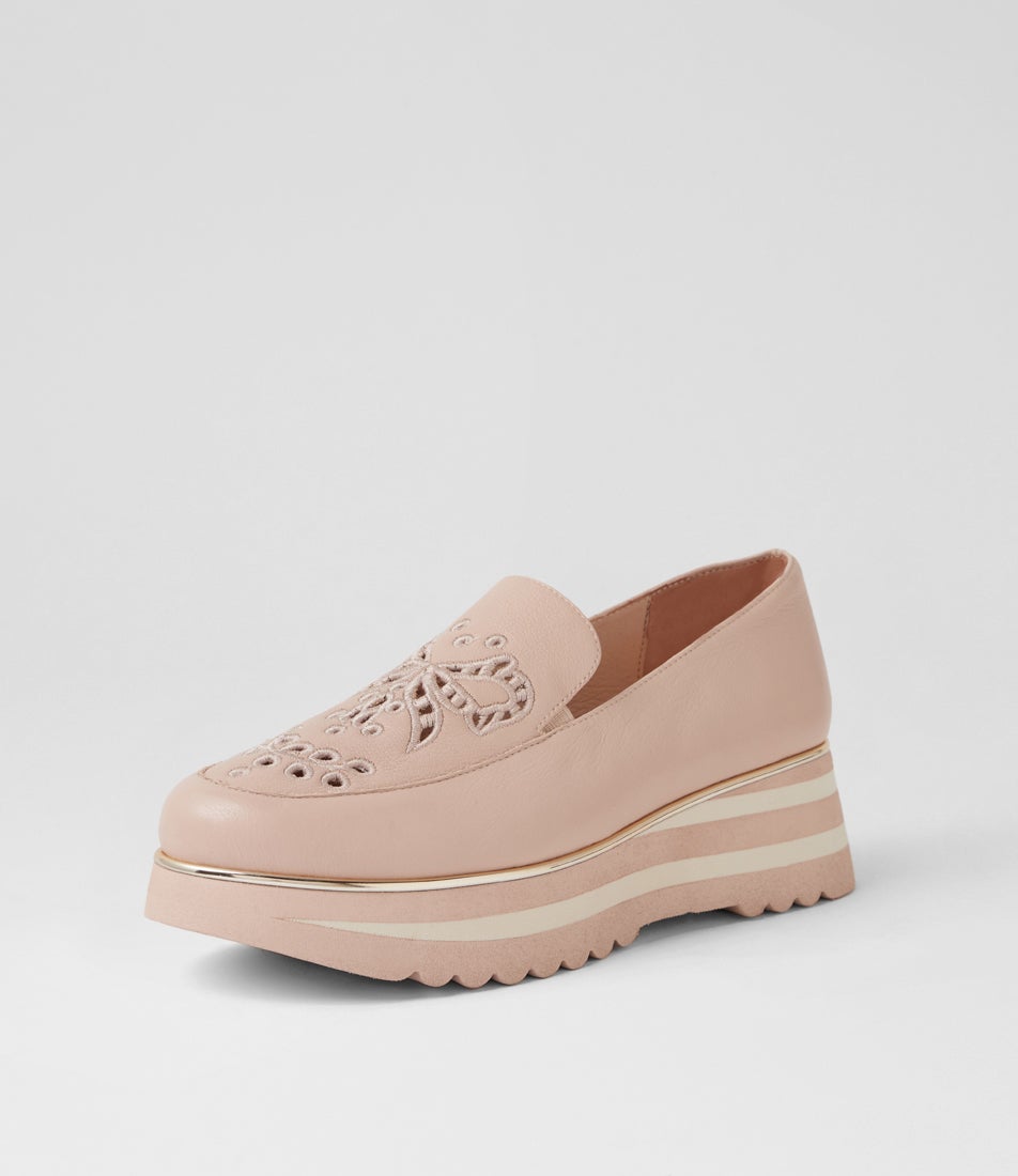 Enakai Rose Leather Loafers