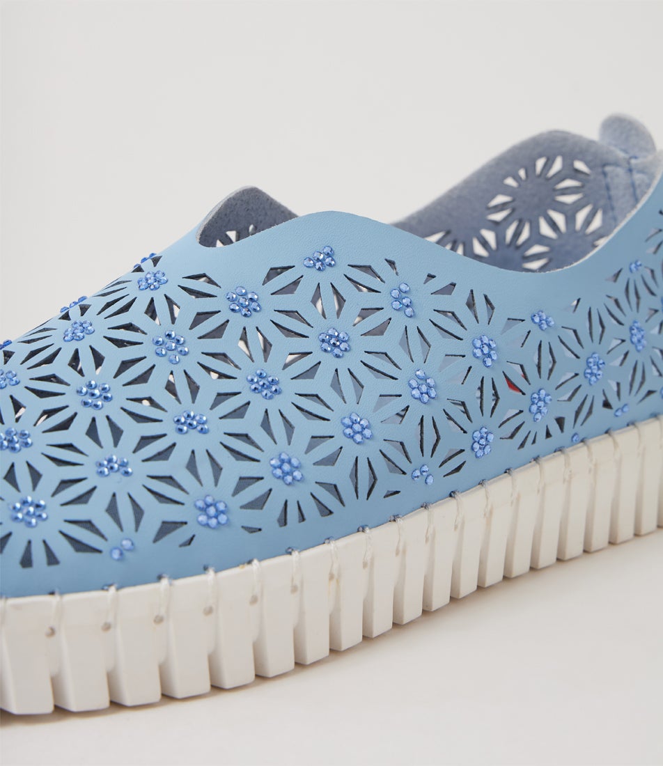 Udell Blue Flatforms