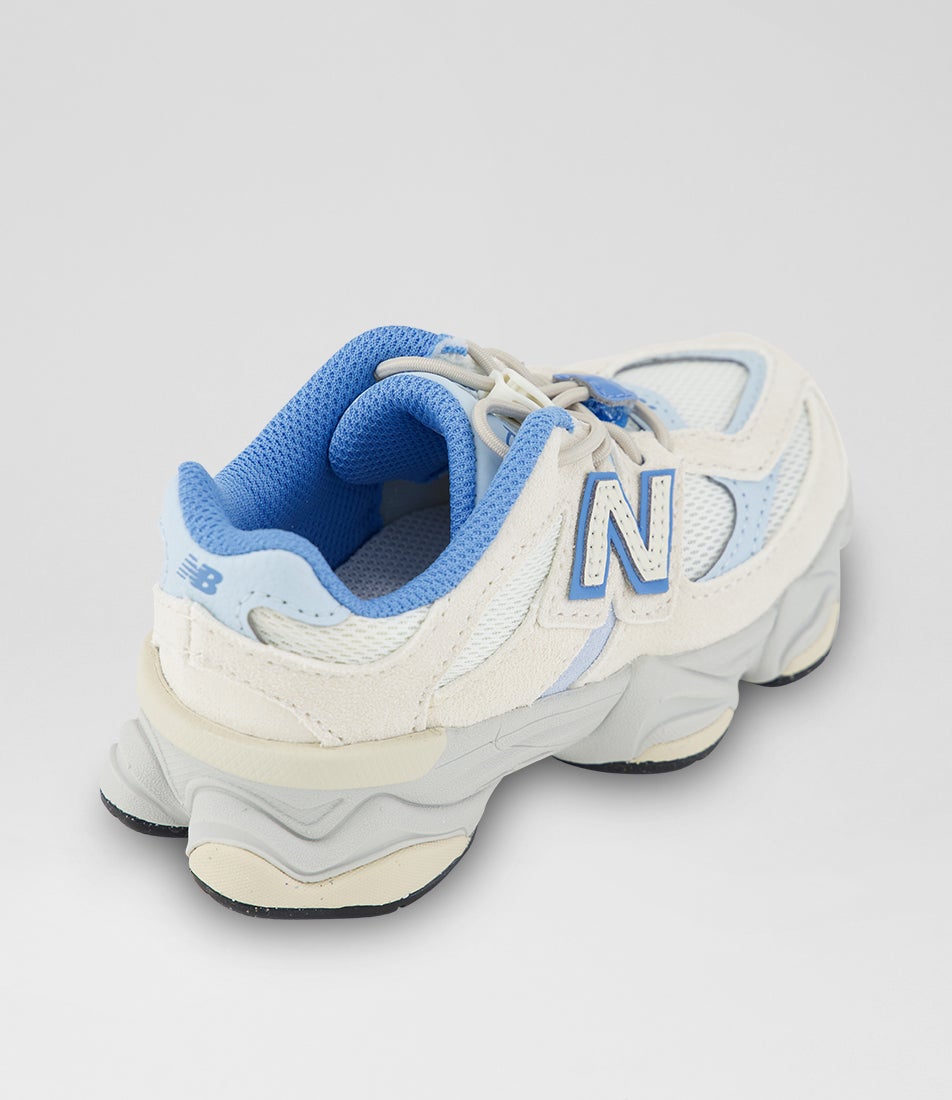 9060 Toddler Analog Blue Linen Suede Sneakers
