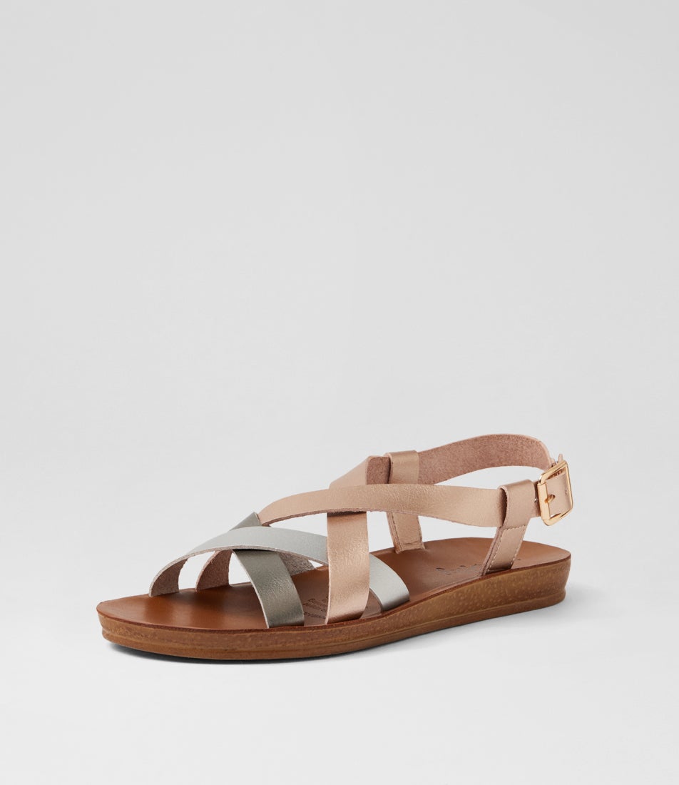 Krown Metallic Multi Sandals