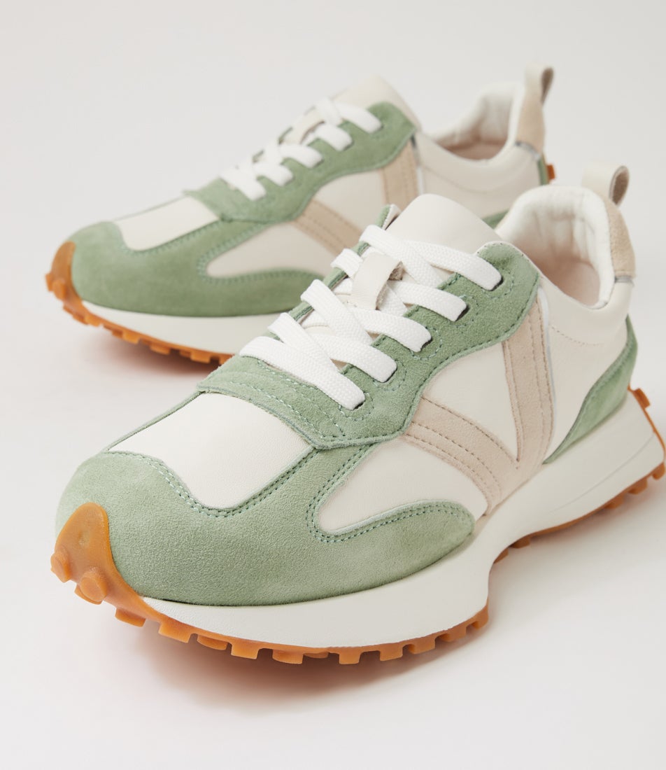 Orange Light Green Multi Sneakers
