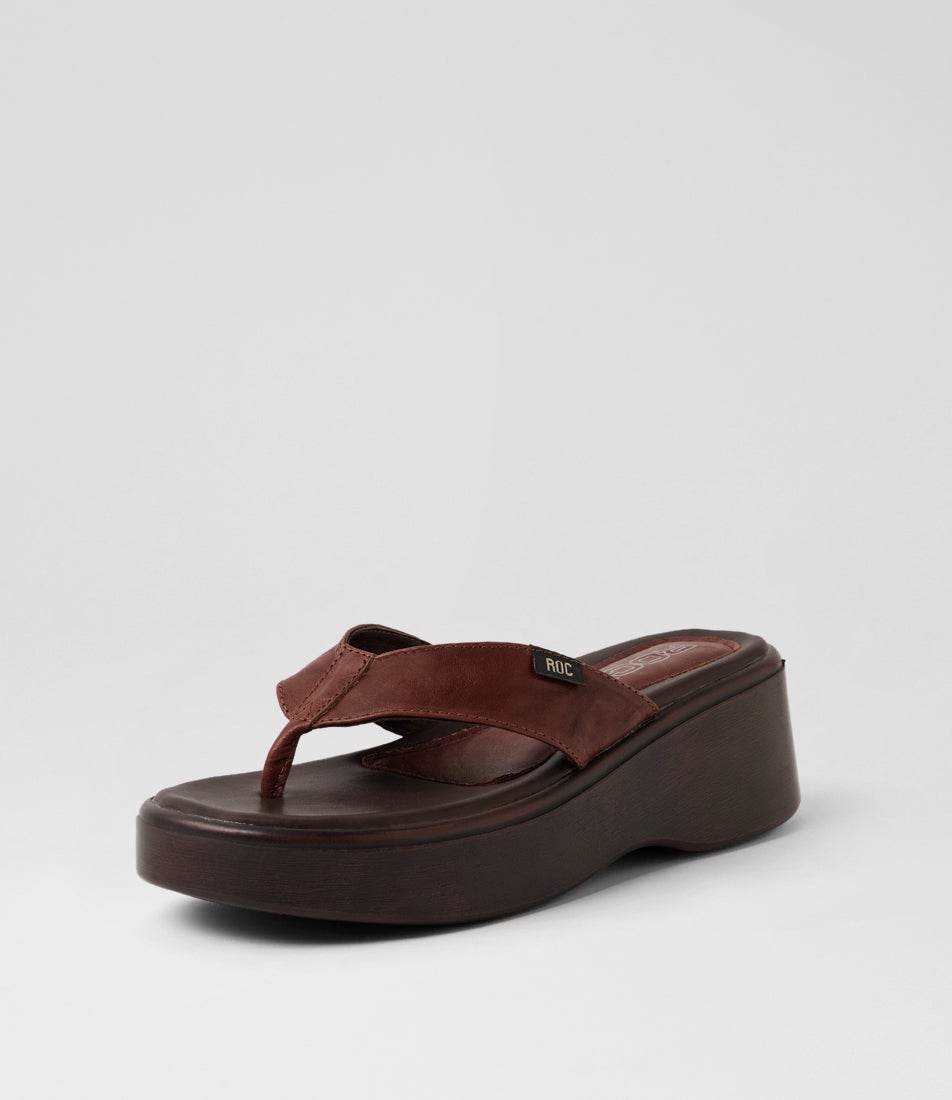 Sadie Brown Vintage Leather Sandals