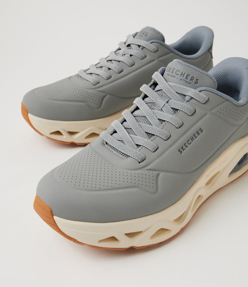 Uno Glide Step Glide On Air Grey Sneakers