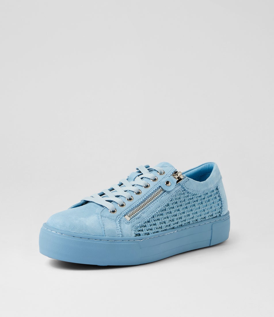 Florise Denim Suede Sneakers