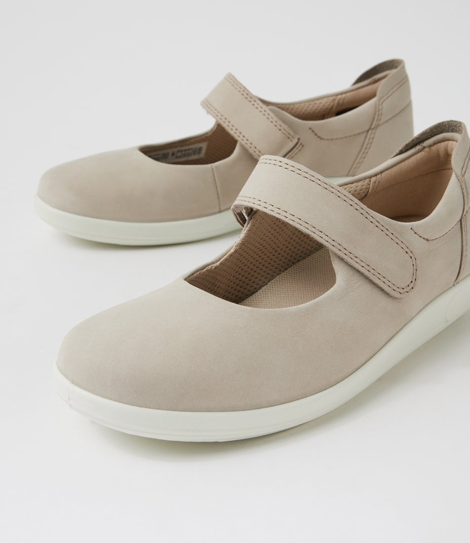 Soft 2 Pure Cashmere Nubuck Mary Janes