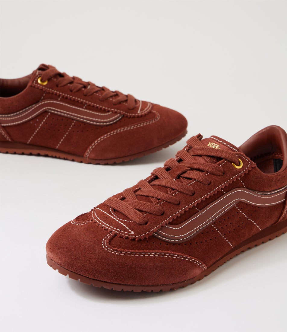 Super Lowpro W Brown Earth Suede Lace Ups