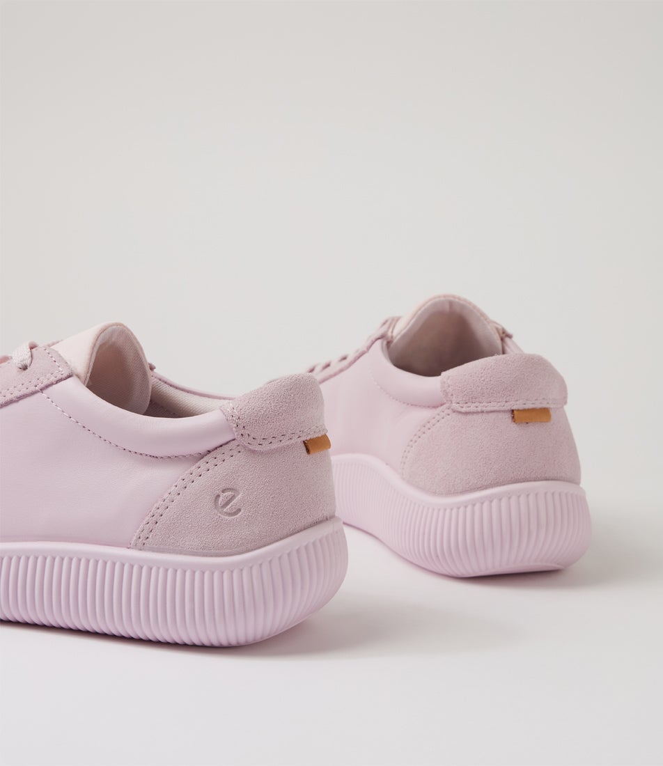 Soft Zero W Blossom Rose Leather Sneakers