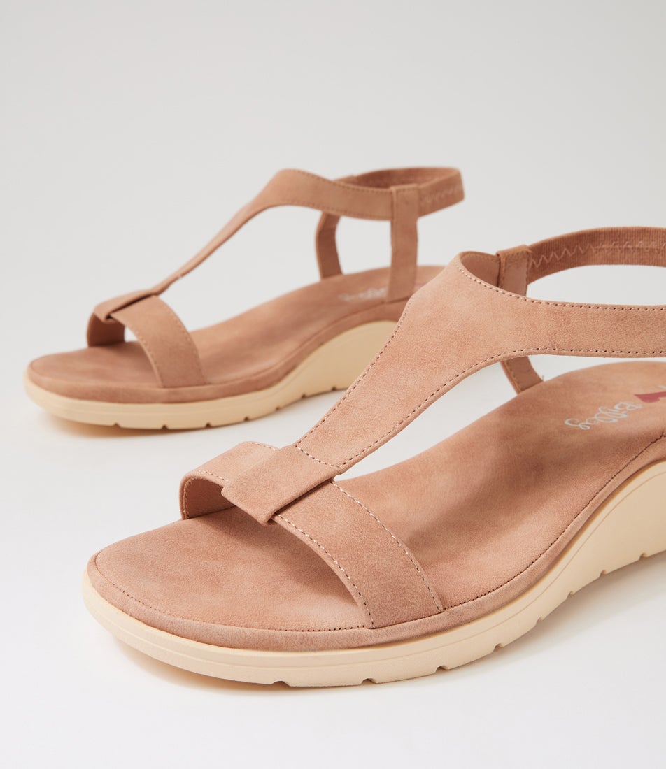 Hurno Cafe Nubuck Pu Sandals