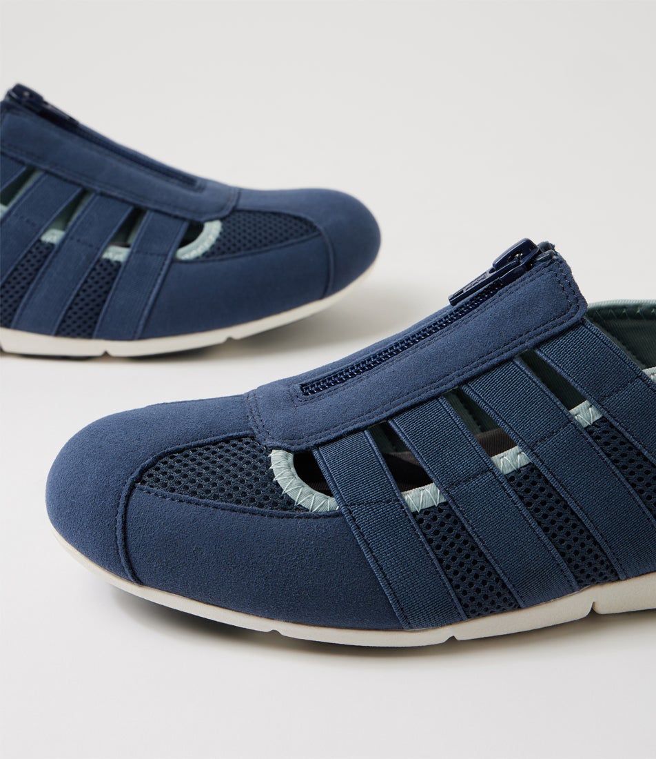 Scottie Denim Seagreen Fabric Sneakers Scottie Denim Seagreen Fabric Sneakers