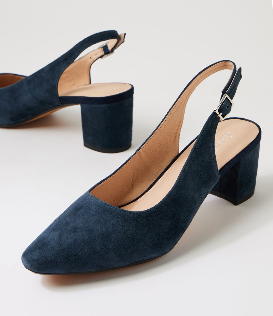 Lucine Navy Suede