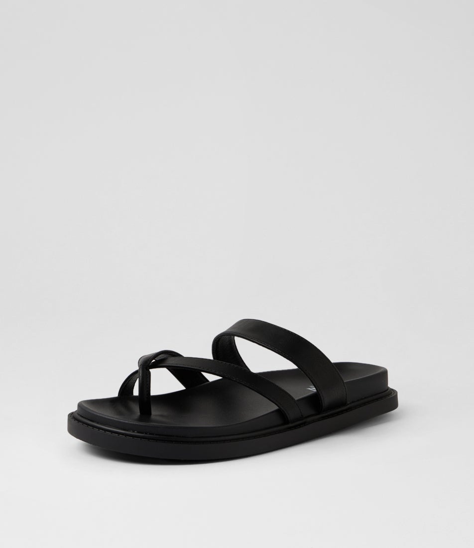 Binky Black Thongs