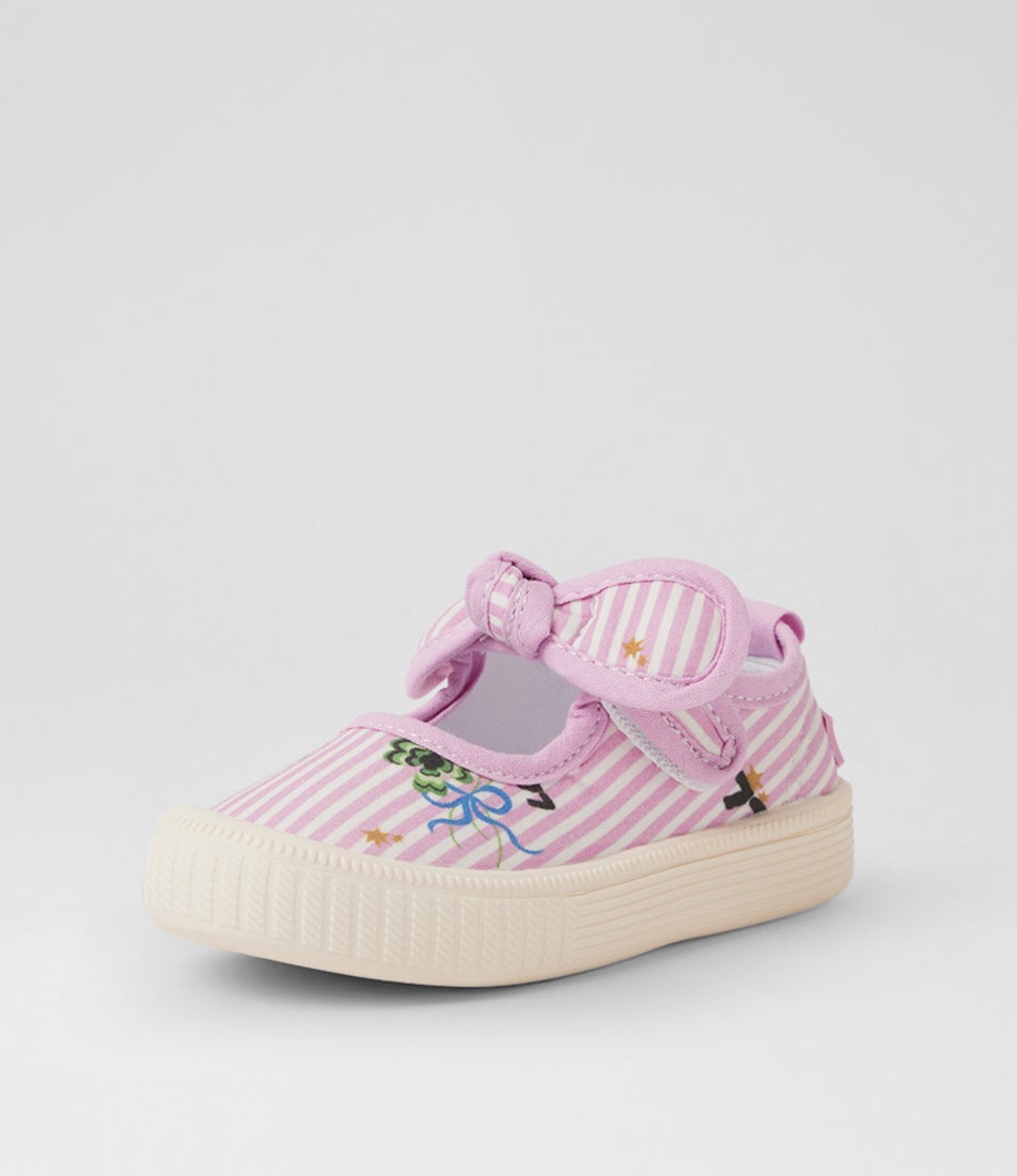 Millie Toddler Lucky Charm Canvas Flat Shoes