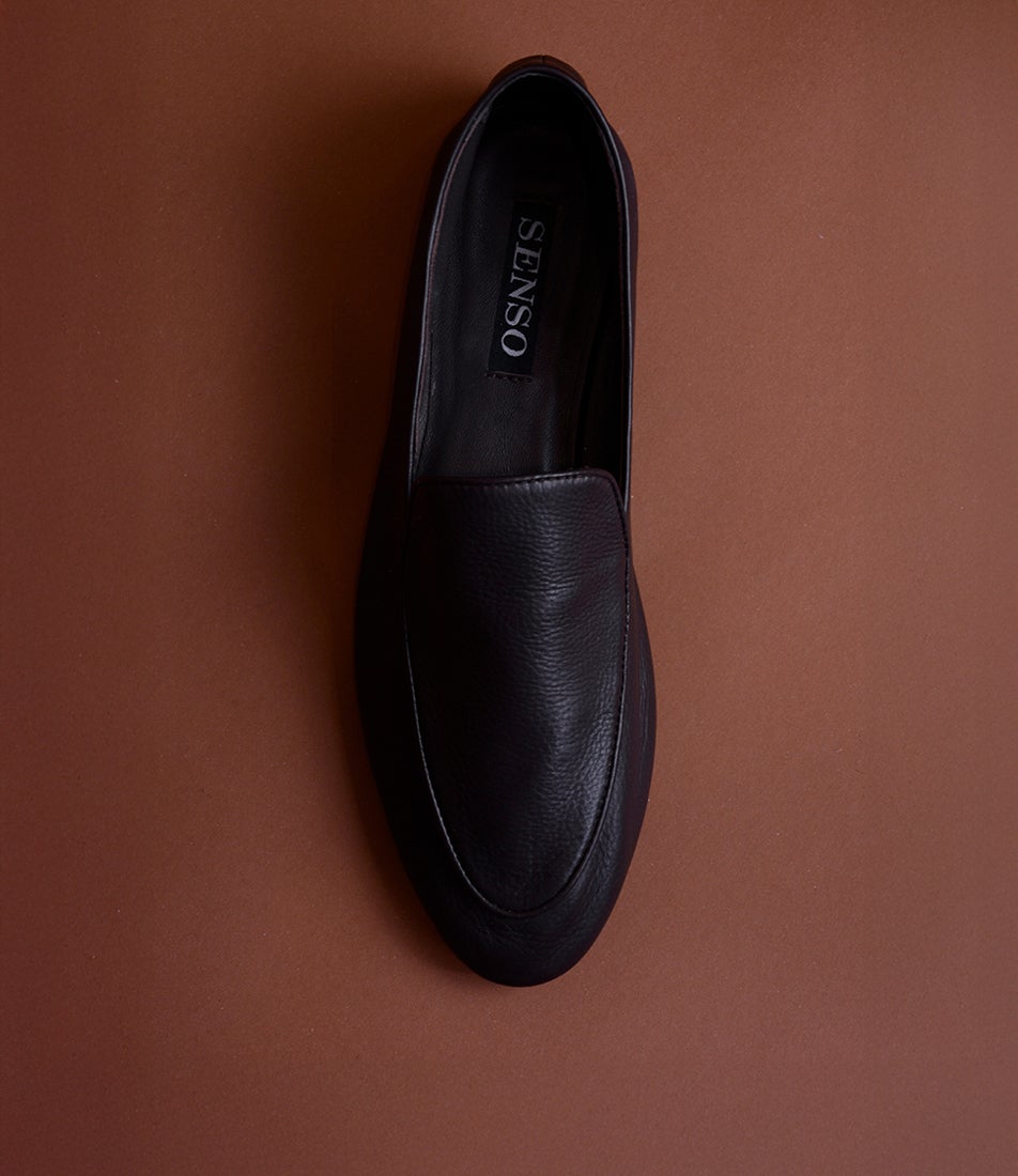Marcel Cocoa Leather Loafers