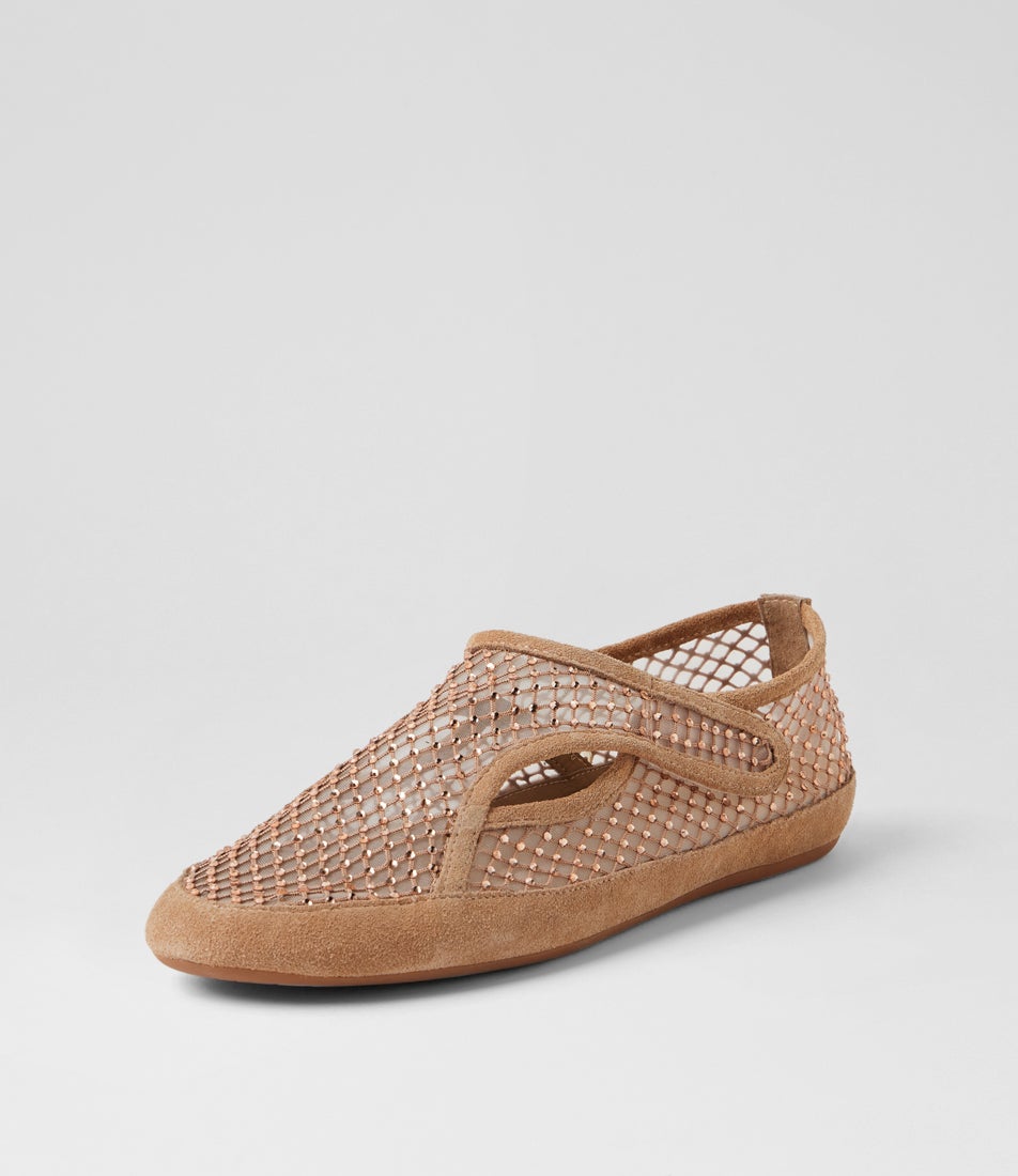 Brandes Cafe Suede Ballet Flats