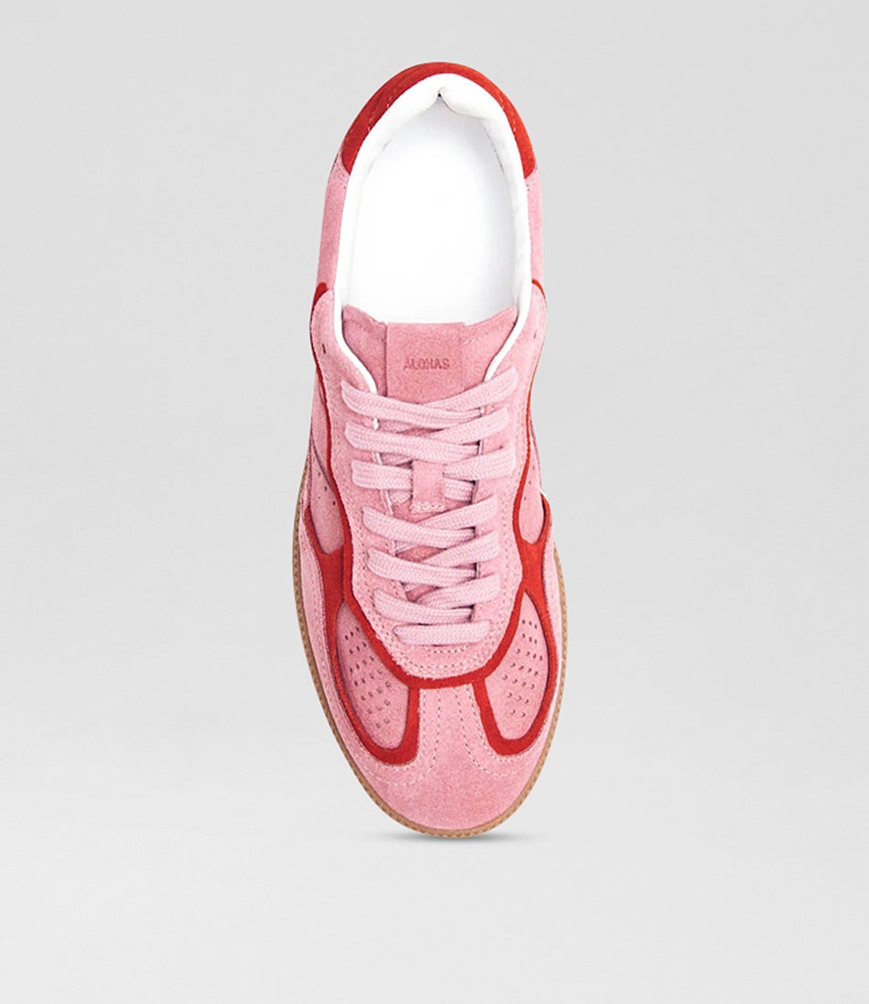 Tb 490 Rife Sea Pink Leather Sneakers