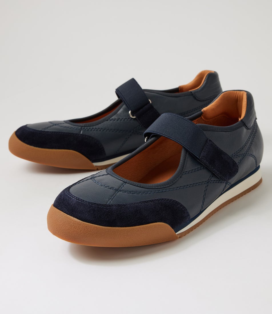 Friesh Xw Navy Mix Mary Janes