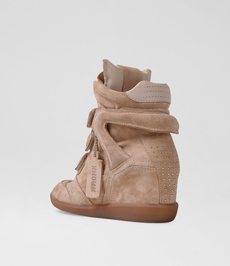 Jae Sand Gum Leather Heels