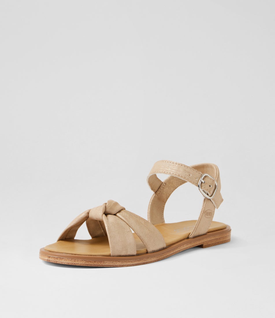 Rascal Youth Platinum Gold Sandals