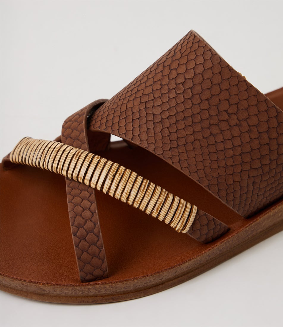 Kistune Choc Lizard Slides