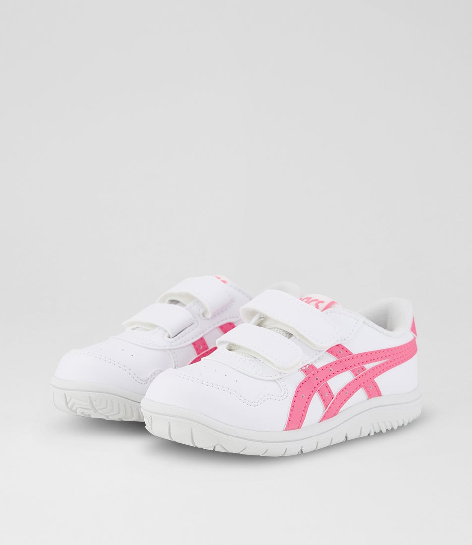 Japan S Toddler White Dragon Fruit Leather Court Sneakers