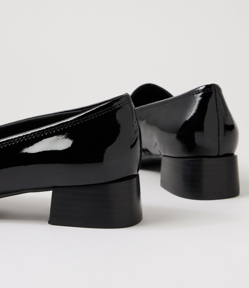 Taylar Black Patent Leather Heels Taylar Black Patent Leather Heels