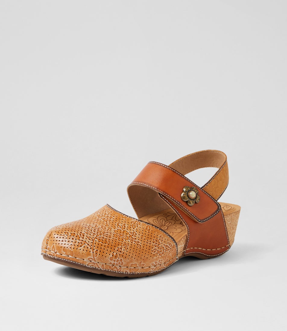 Josef Tan Leather Mary Jane Heels