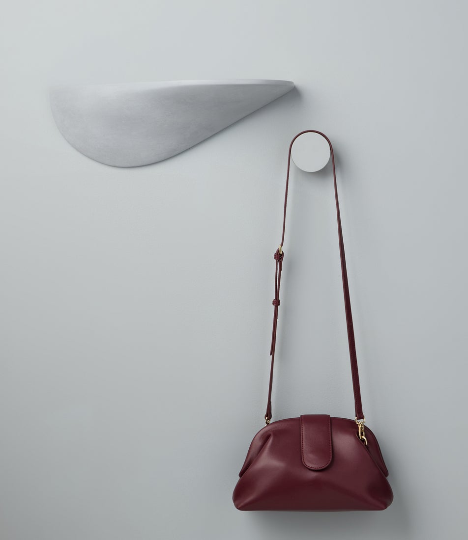 Abodey Burgundy Leather Handbag