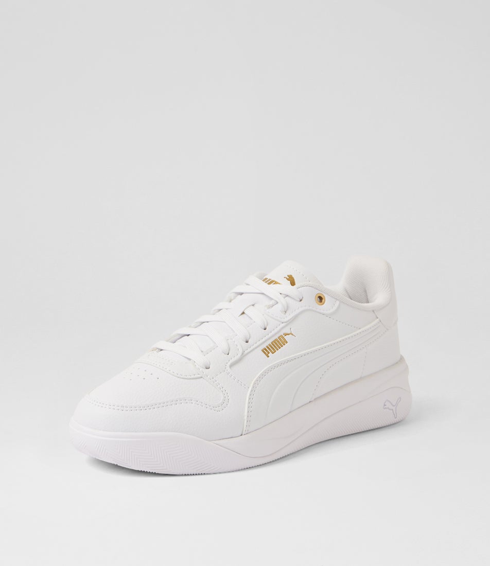 Court Bae White Gold Sneakers Court Bae White Gold Sneakers
