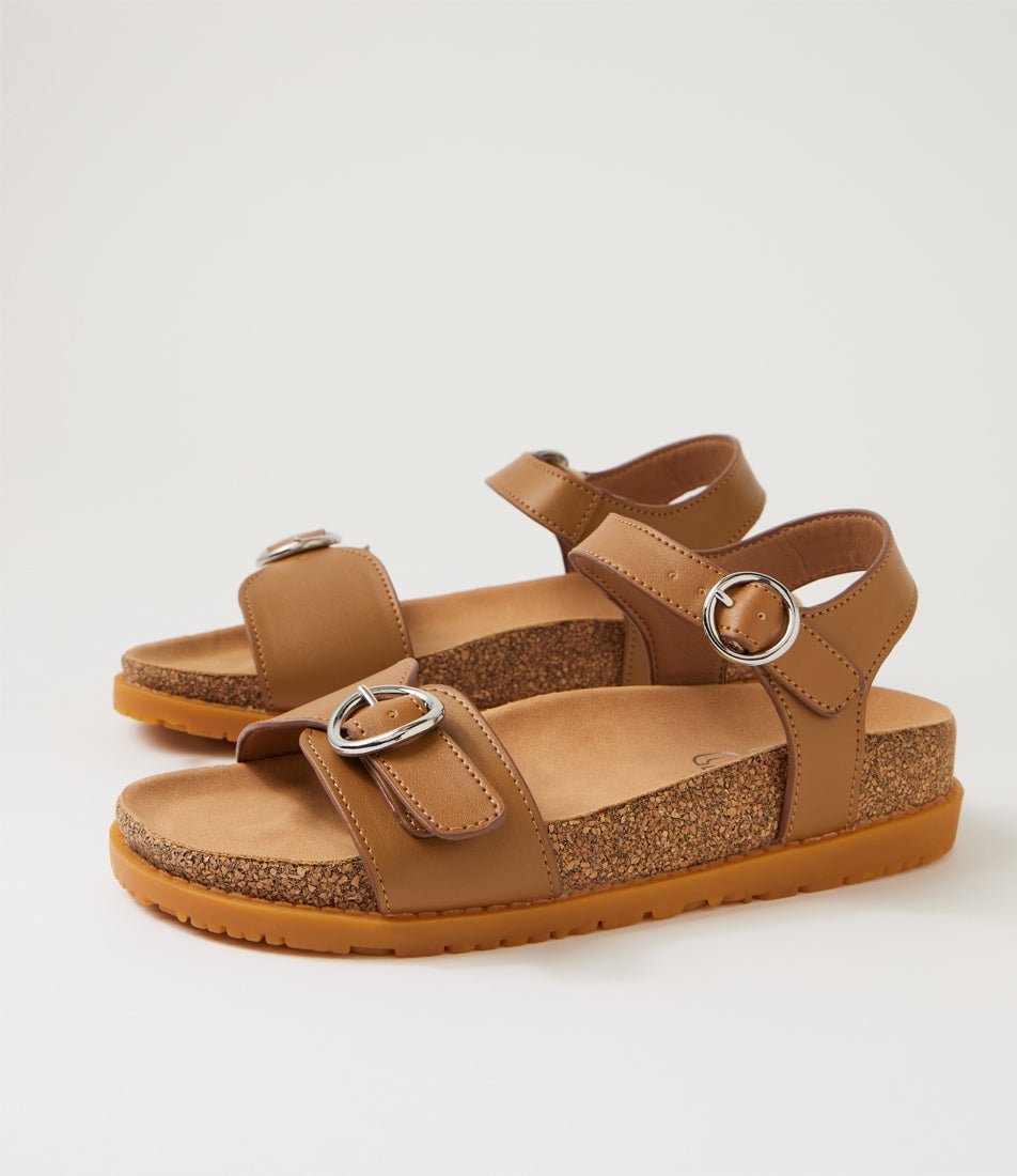 Tyler Youth Tan Sandals